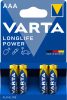 VARTA LONGLIFE POWER mikro/ AAA/ LR03 elem BL4 (db) – 4903