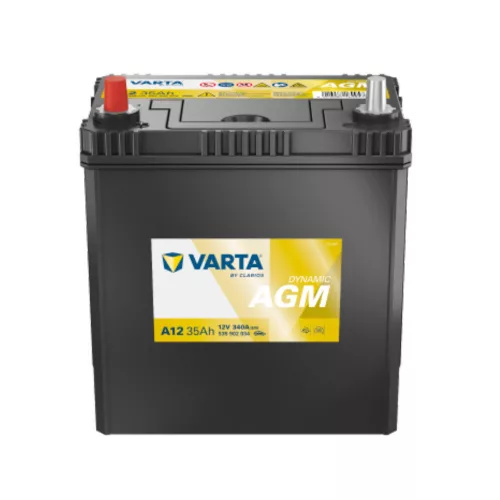 Varta Dynamic AGM 12V 35Ah 340A Bal+ ázsia autó akkumulátor (A12) - 535902