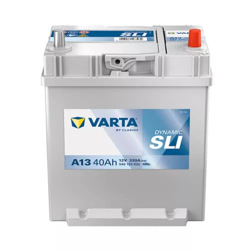 Varta Dynamic SLI 12V 40Ah 330A Jobb+ ázsia autó akkumulátor (A13)-540125