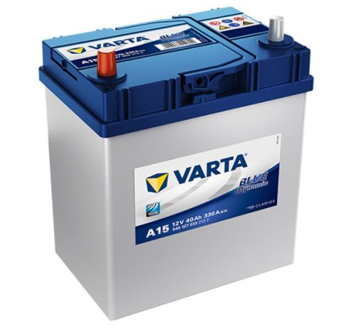 Varta Blue Dynamic 12V 40Ah 330A Bal+ ázsiai autó akkumulátor (A15) - 540127