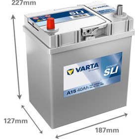   Varta Dynamic SLI 12V 40Ah 330A Bal+ ázsia autó akkumulátor (A15)-540127