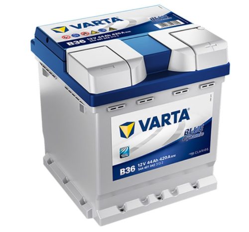 Varta Blue Dynamic 12V 44Ah 420A Jobb+autó akkumulátor (B36) - 544401