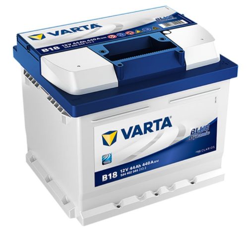 Varta Blue Dynamic 12V 44Ah 440A Jobb+ autó akkumulátor (B18) - 544402