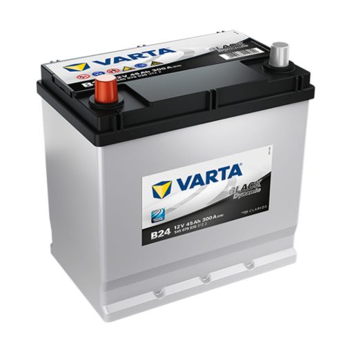 Varta Black Dynamic 12V 45Ah 300A Bal+ ázsiai autó akkumulátor (B24)-545079