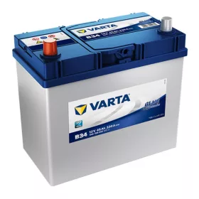   Varta Blue Dynamic 12V 45Ah 330A Bal+ ázsiai autó akkumulátor (B34) - 545158
