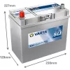 Varta Dynamic SLI 12V 45Ah 330A Bal+ ázsia autó akkumulátor (B34)-545158