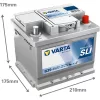 Varta Promotive SLI 12V 45Ah 300A Jobb+ teherautó akkumulátor (B39) - 545200