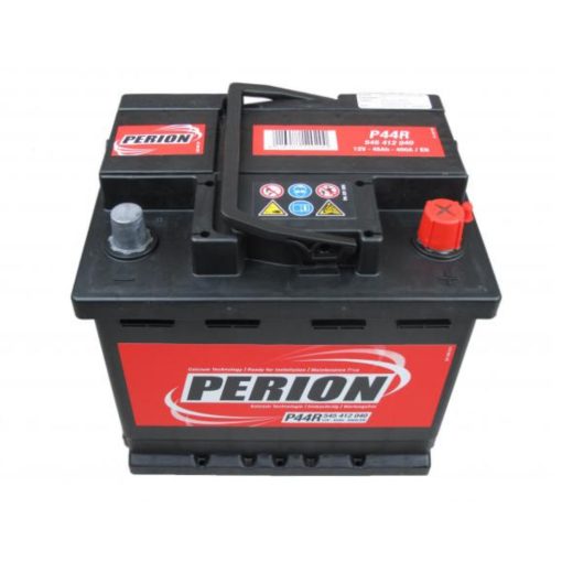 Perion 12V 45ah 400A jobb+ autó akkumulátor