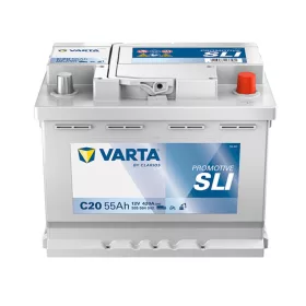   Varta Promotive SLI 12v 55Ah 420A Jobb+ teherautó akkumulátor (C20) - 555064