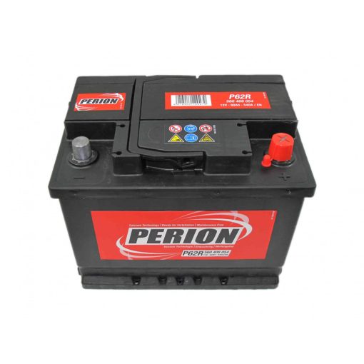 Perion 12V 60ah 540A jobb+ autó akkumulátor
