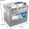 Varta Dynamic SLI 12V 60Ah 540A Jobb+ ázsia autó akkumulátor (D47)-560410