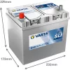 Varta Dynamic SLI 12V 60Ah 540A Bal+ ázsia autó akkumulátor (D48)-560411
