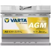 Varta Dynamic AGM 12V 60Ah 680A Jobb+ autó akkumulátor (A8) - 560901