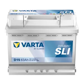   Varta Dynamic SLI 12V 63Ah 610A Jobb+ autó akkumulátor (D15)-563400
