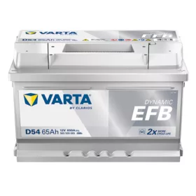  Varta Dynamic EFB 12V 65Ah 650A Jobb+ autó akkumulátor (D54)-565500