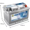 Varta Promotive SLI 12V 66Ah 510A Jobb+ teherautó akkumulátor (D33) - 566047