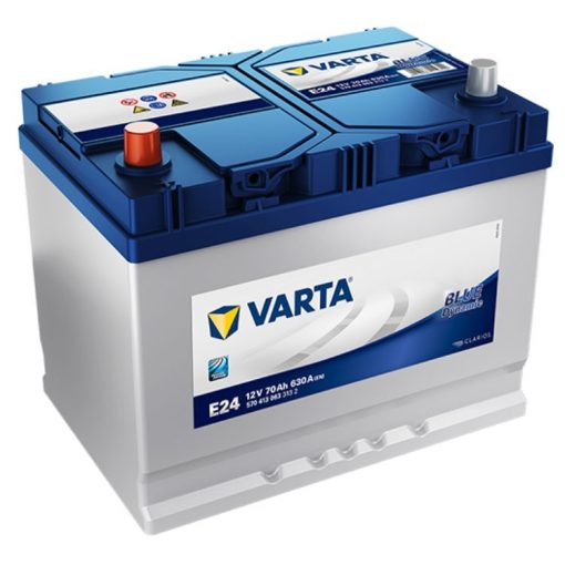Varta Blue Dynamic 12V 70Ah 630A Bal+ ázsiai autó akkumulátor (E24) - 570413
