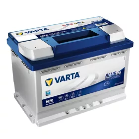   Varta Blue Dynamic EFB 12V 70Ah 760A Jobb+ autó akkumulátor (N70) - 570500