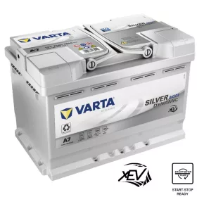   Varta Silver Dynamic AGM 70ah 760A Jobb+ autó akkumulátor (A7) - 570901