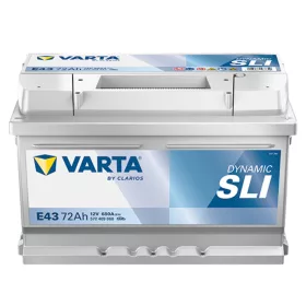   Varta Dynamic SLI 12V 72Ah 680A Jobb+ autó akkumulátor (E43)-572409