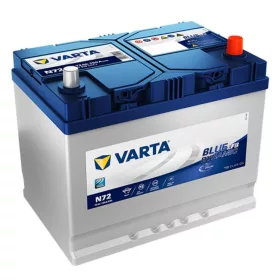   Varta Blue Dynamic EFB 12V 72Ah 760A Jobb+ ázsiai autó akkumulátor (N72) - 572501