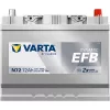 Varta Dynamic EFB 12V 72Ah 760A Jobb+ autó akkumulátor (N72)-572501