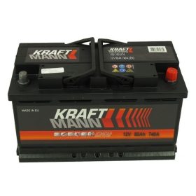   Kraftmann 12V 80ah 740A jobb+ autó akkumulátor (VARTA GYÁRTÁS)