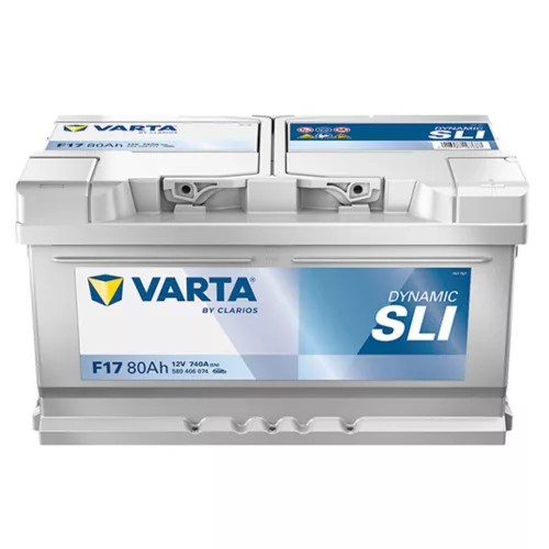Varta Dynamic SLI 12V 80Ah 740A Jobb+ autó akkumulátor (F17)-580406