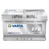 Varta Dynamic EFB 12V 80Ah 800A Jobb+ autó akkumulátor (N80)-580500