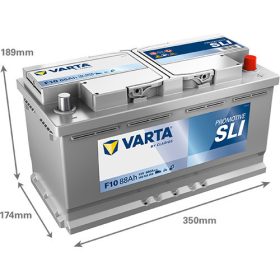   Varta Promotive SLI 12V 88Ah 680A Jobb+ teherautó akkumulátor (F10) - 588038