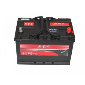   ABS 12V 91ah 740A jobb+ autó akkumulátor (591700074) VARTA GYÁRTÁS