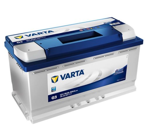 Varta Blue Dynamic 12V 95Ah 800A Jobb+ autó akkumulátor (G3) - 595402