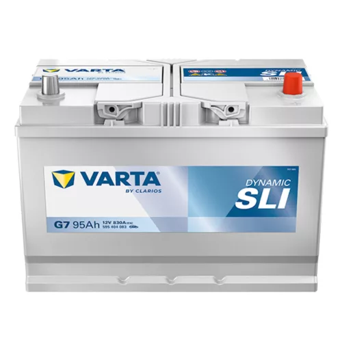 Varta Dynamic SLI 12V 95Ah 830A Jobb+ ázsia autó akkumulátor (G7)-595404