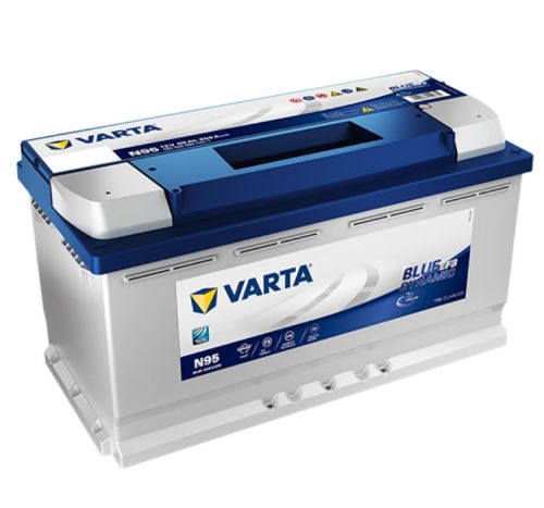 Varta Blue Dynamic EFB 12V 95Ah 850A Jobb+ autó akkumulátor (N95) - 595500