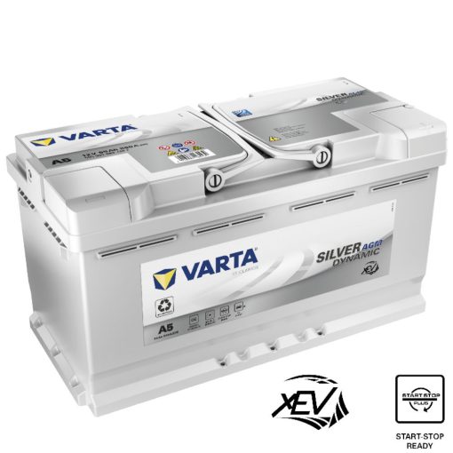 Varta Silver Dynamic AGM 95Ah 850A Jobb+ autó akkumulátor (G14) - 595901