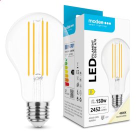   Modee LED Izzó Filament A70 17W (150W) E27 360° 4000K (2452 lumen)