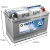 Varta Promotive SLI 12V 100Ah 720A Jobb+ teherautó akkumulátor (H9) - 600123