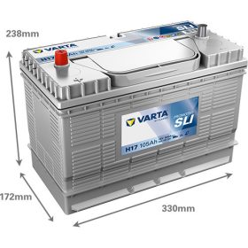   Varta Promotive SLI 12V 105Ah 800A Bal+ teherautó akkumulátor (H17) - 605102