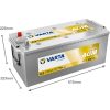 Varta Promotive AGM 12V 170Ah 1000A Bal+ teherautó akkumulátor (A2) - 670901