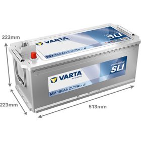   Varta Promotive SLI 12v 180Ah 1100A Jobb+ teherautó akkumulátor (M7) - 680033