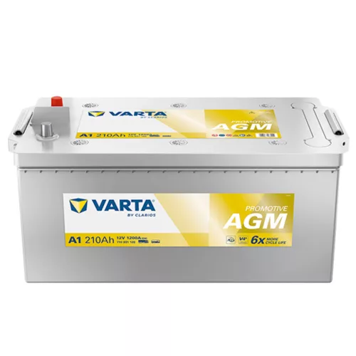 Varta Promotive AGM 12V 210Ah 1200A Bal+ teherautó akkumulátor (A1) - 710901