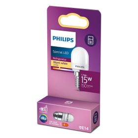   Philips Special E14 T25 1,7W (15W) 2700K meleg fehér 240° LED (#hűtőgép izzó)
