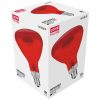 Avide infra izzó R125 E27 100W FULL RED