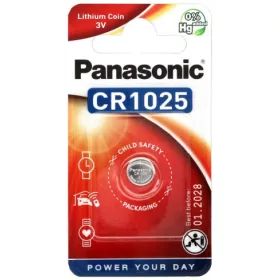 Panasonic CR1025 Lithium gombelem