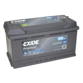 EXIDE Premium 12V 100Ah 900A jobb+ autó akkumulátor