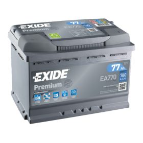 EXIDE Premium 12V 77Ah 760A jobb+ autó akkumulátor