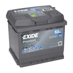 EXIDE Premium 12V 53Ah 540A jobb+ autó akkumulátor