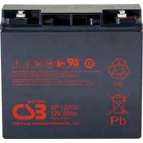 CSB GP12200 zselés akkumulátor 12V 20Ah