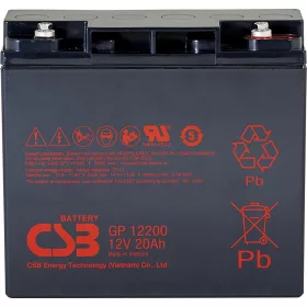 CSB GP12200 zselés akkumulátor 12V 20Ah