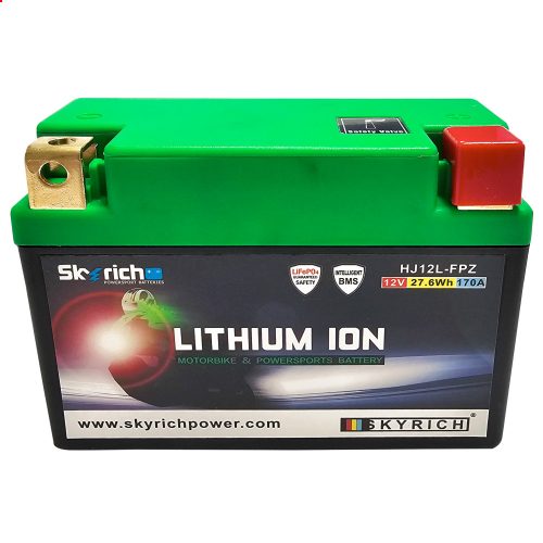 Skyrich HJ12L-FPZ 12V 2,3Ah 170A lítium motorkerékpár akkumulátor